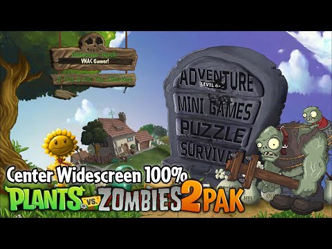 OUT NOW !!, Plants Vs. Zombies 2 PAK Center Widescreen